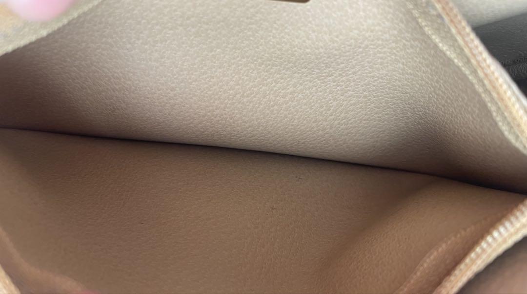 Christian Dior Shoulder Bag Purse Leather Black Authentic