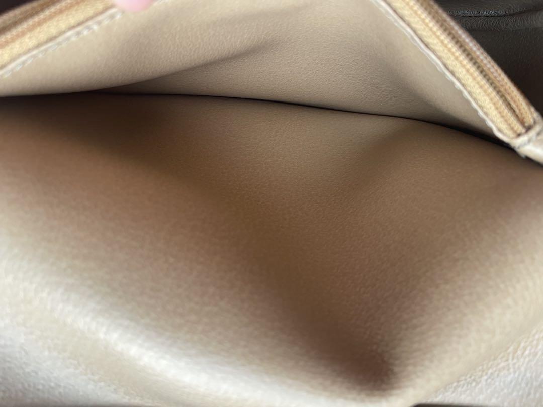 Christian Dior Shoulder Bag Purse Leather Black Authentic