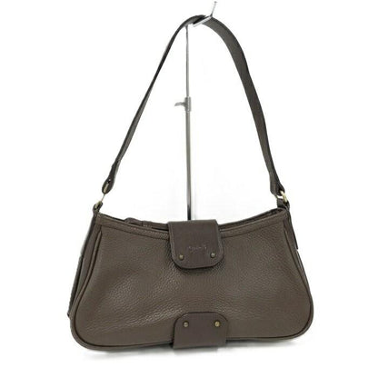Chloe Shoulder Bag Purse Leather Brown Authentic