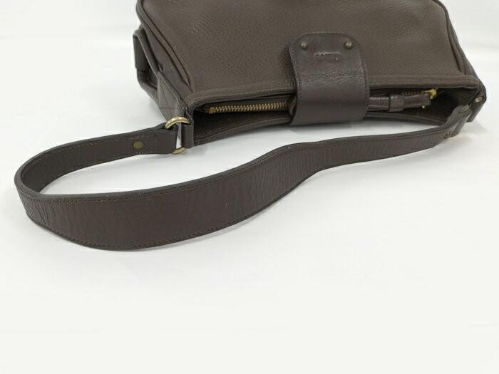 Chloe Shoulder Bag Purse Leather Brown Authentic