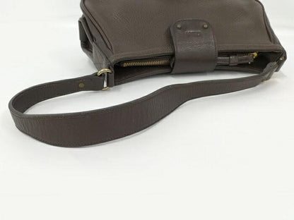 Chloe Shoulder Bag Purse Leather Brown Authentic