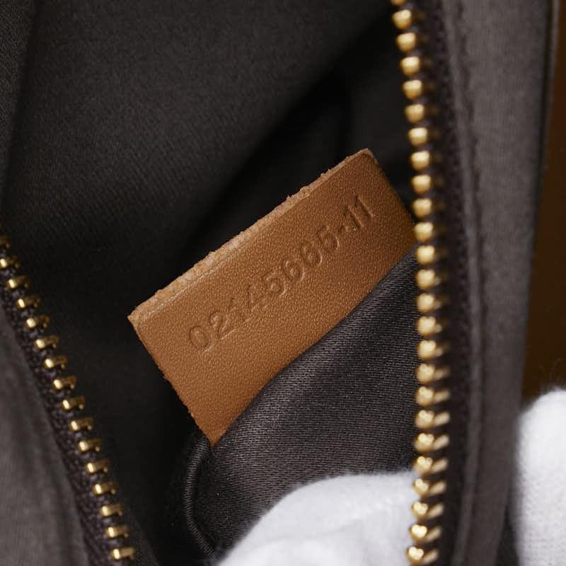 Chloe Hand Shoulder Bag Tote Purse 2way Leather Brown Authentic