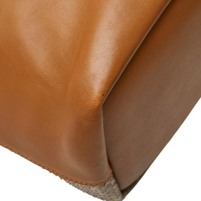 Chloe Hand Shoulder Bag Tote Purse 2way Leather Brown Authentic