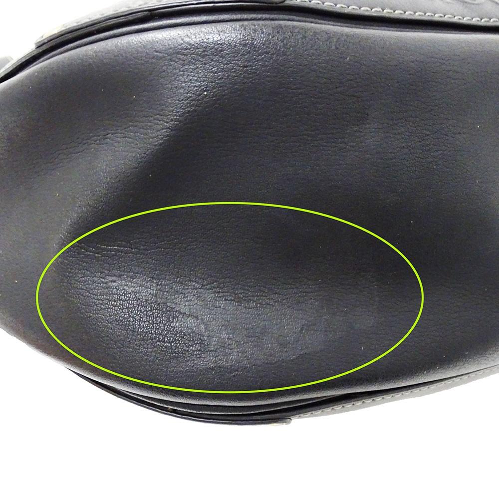 Chloe Shoulder Bag Purse Eden Leather Black Authentic