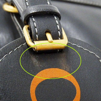 Chloe Shoulder Bag Purse Eden Leather Black Authentic