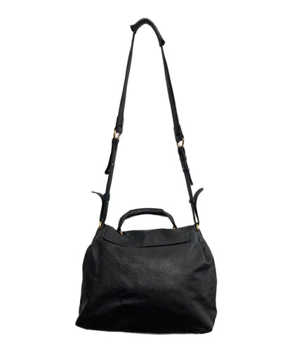 Chloe Hand Shoulder Bag Tote Purse 2way ELSIE Black Authentic