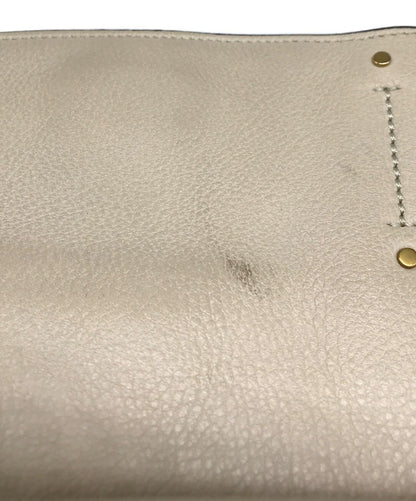 Chloe Hand Bag Tote Purse Milo Beige Authentic