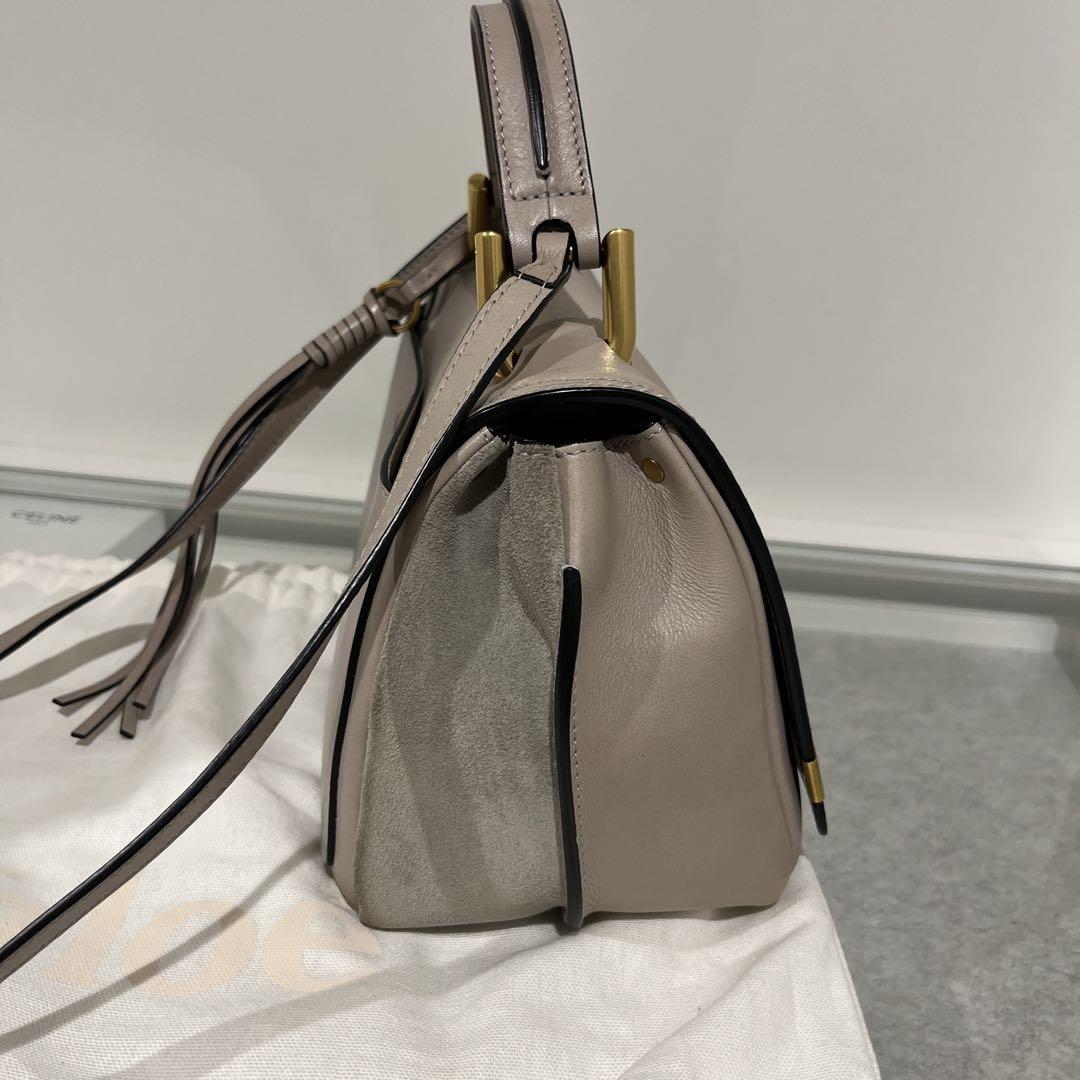 Chloe Hand Shoulder Bag Tote Purse 2way Authentic