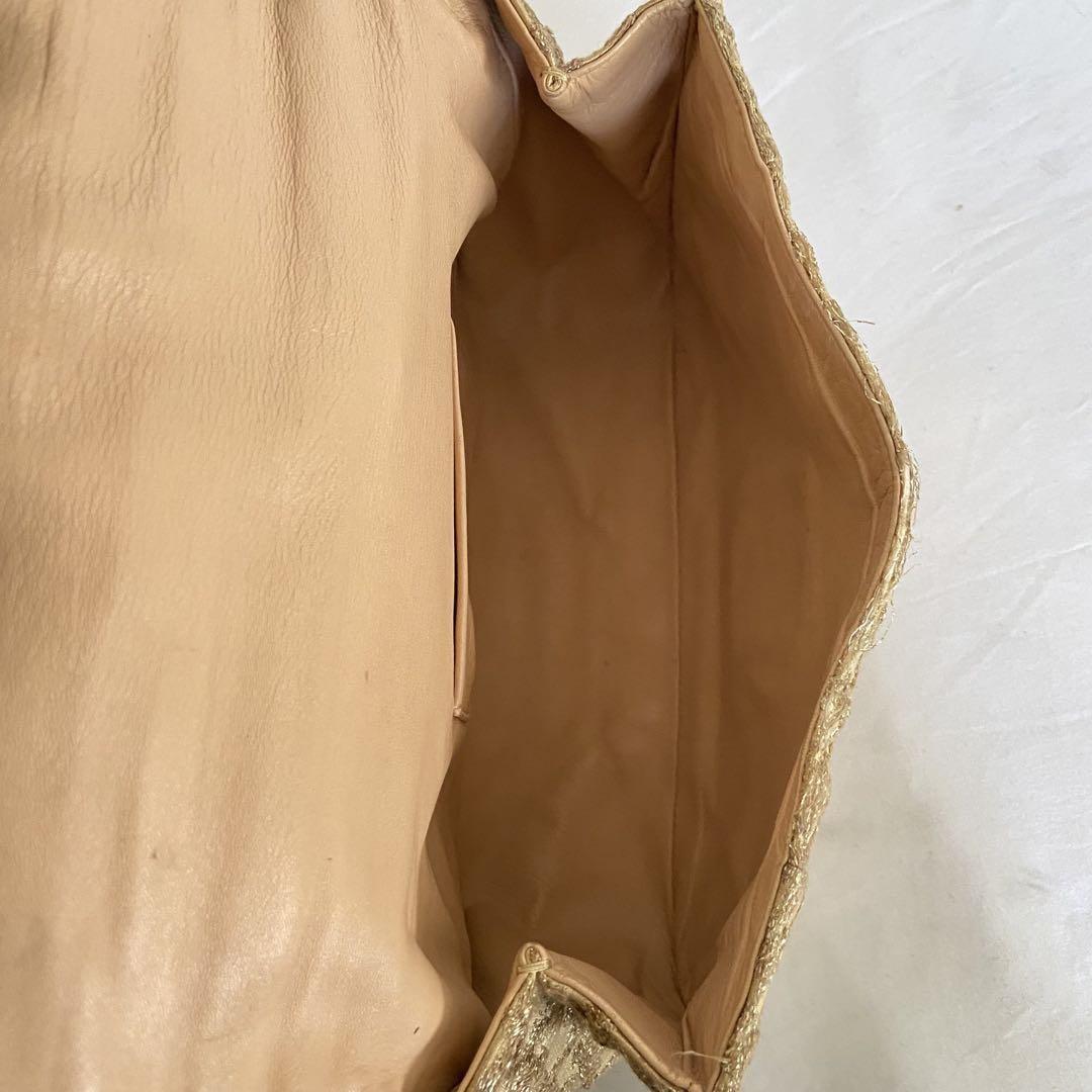 Chloe Shoulder Bag Purse 2way Elsie Gold Authentic