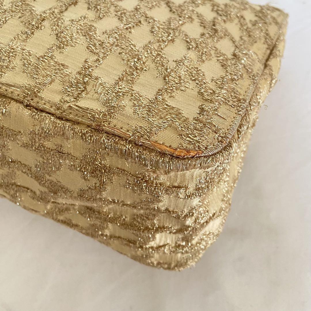 Chloe Shoulder Bag Purse 2way Elsie Gold Authentic