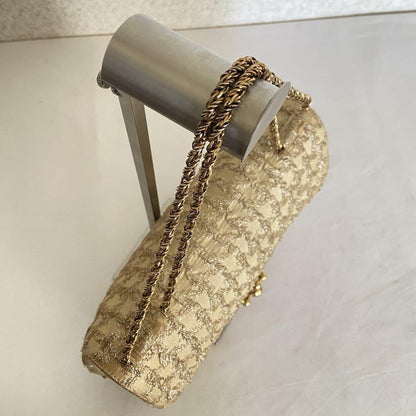 Chloe Shoulder Bag Purse 2way Elsie Gold Authentic