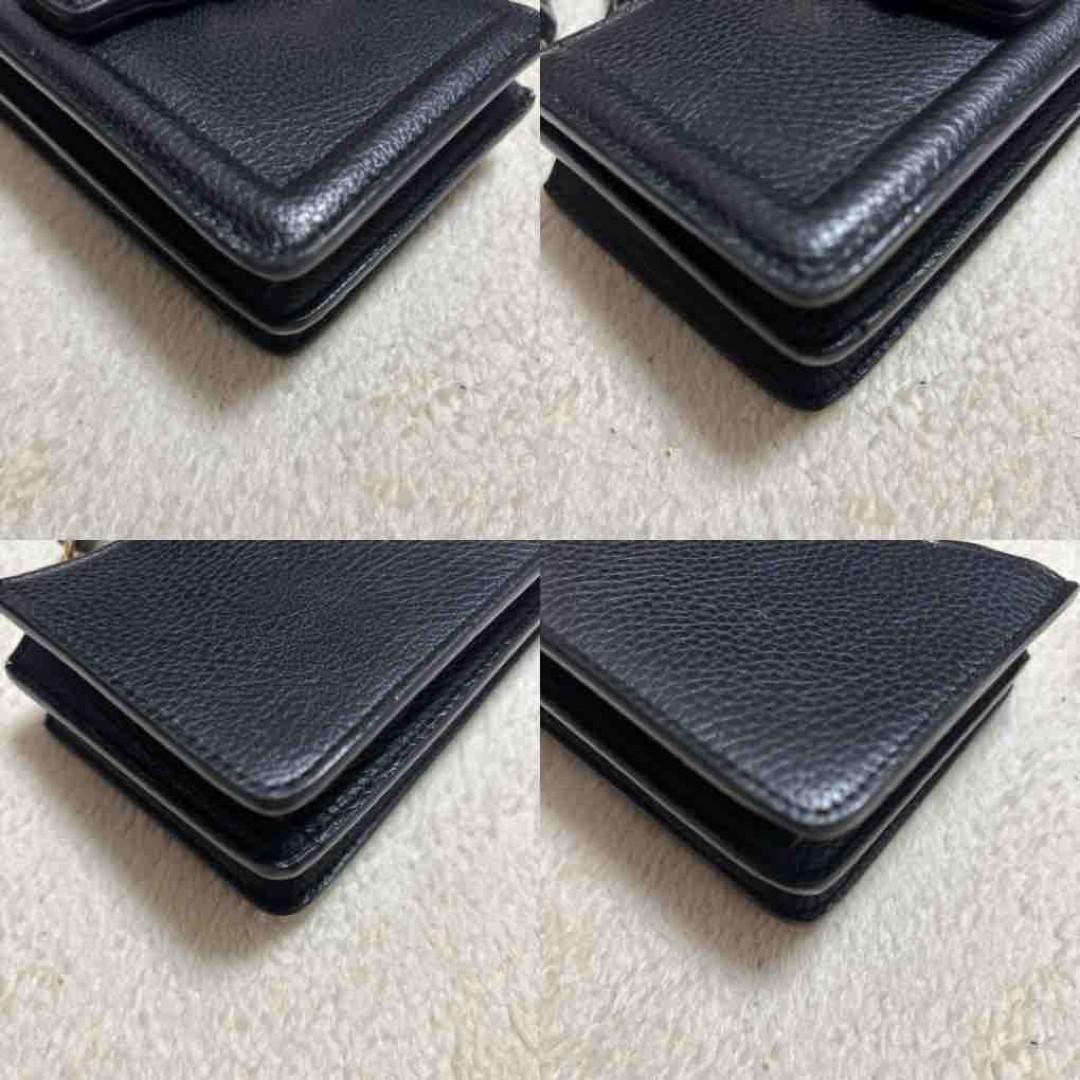 VERSACE Shoulder Bag Purse Black Authentic