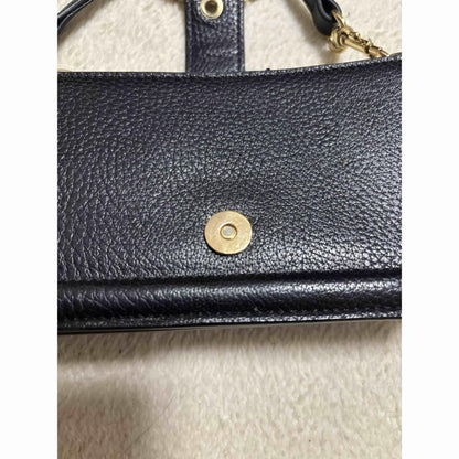 VERSACE Shoulder Bag Purse Black Authentic