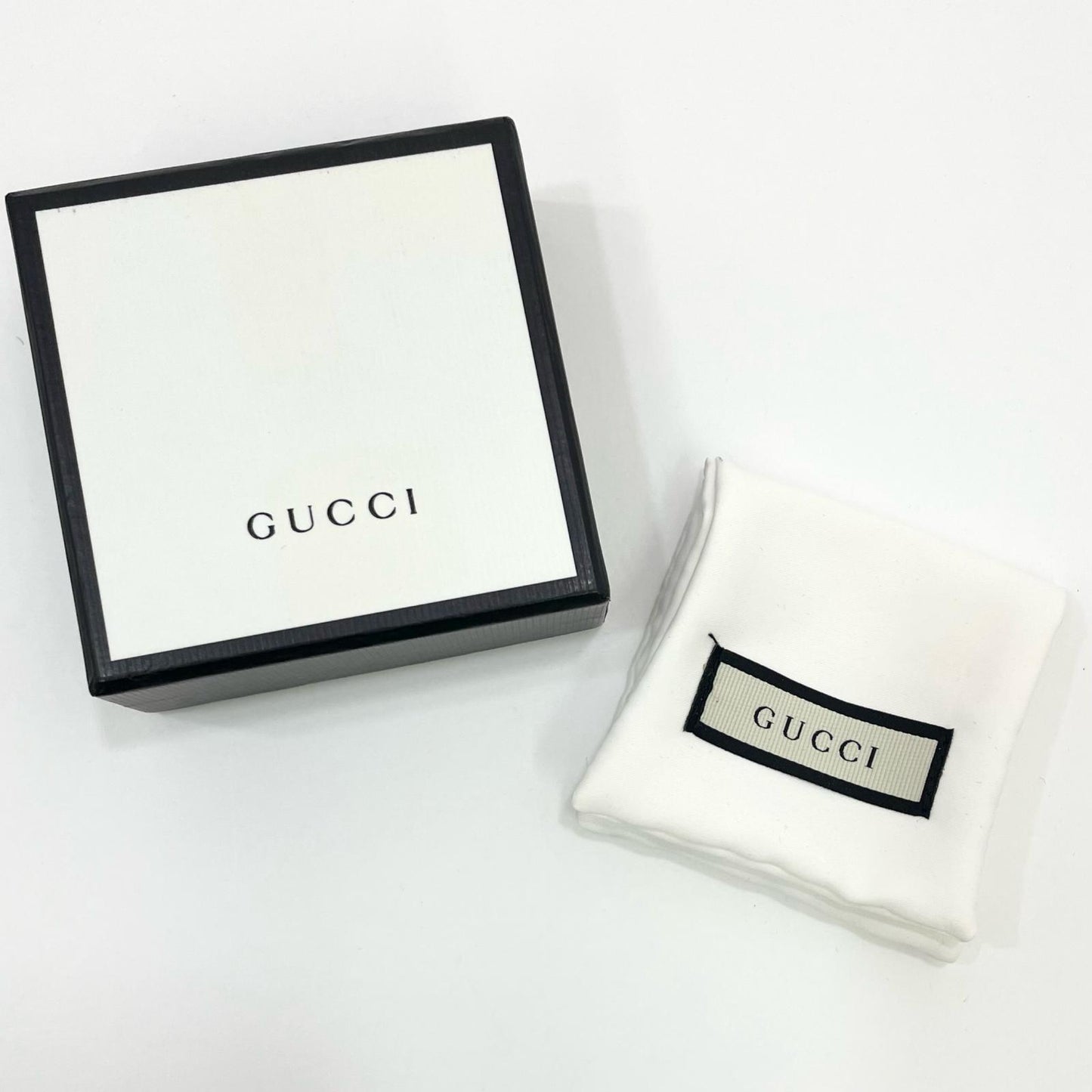 GUCCI Earrings Interlocking G Heart Silver AG925 Women Accessory Authentic