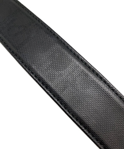 Dior HOMME Men's Belt Leather Black Authentic