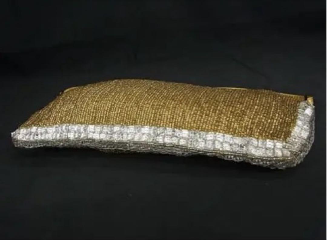 Valentino Hand Bag Tote Purse Gold Authentic