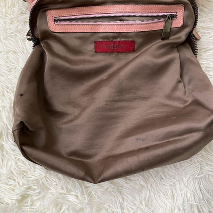 Valentino Garavani Hand Shoulder Bag Tote Purse 2way Leather Pink Authentic