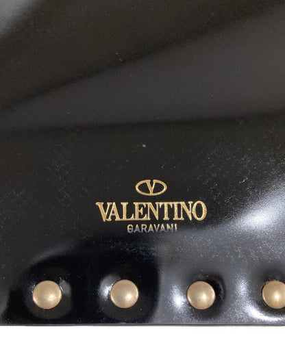 Valentino Clutch Bag Second Bag Rockstuds Black Authentic