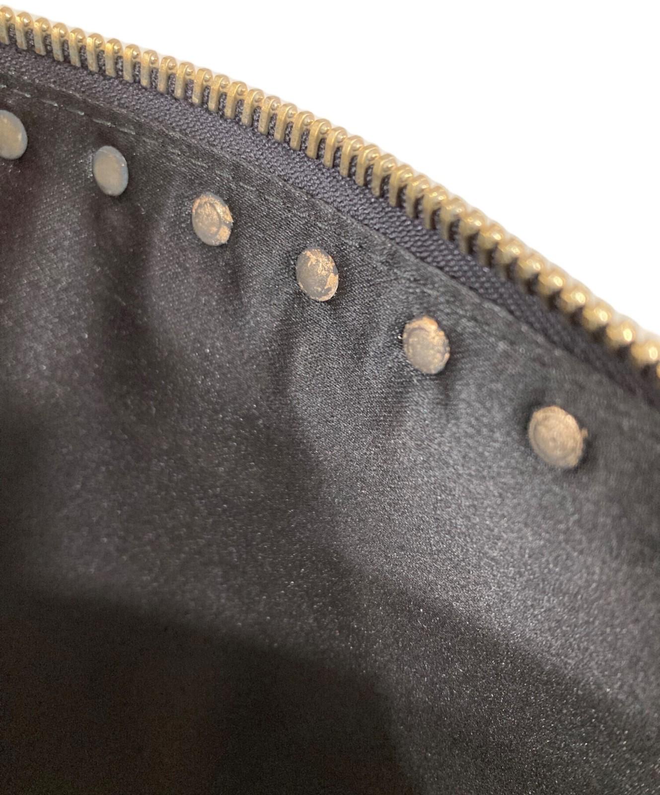 Valentino Clutch Bag Second Bag Rockstuds Black Authentic