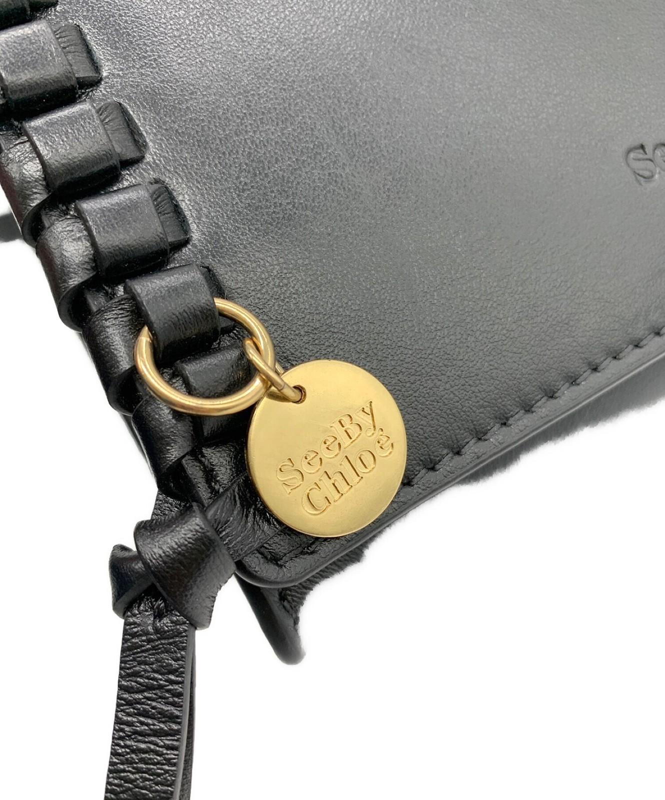 SEE BY CHLOE Shoulder Bag Purse Black Authentic