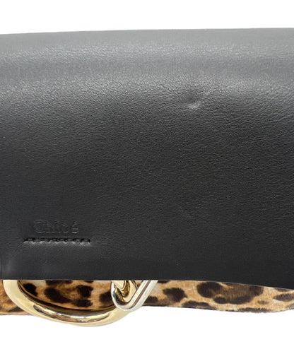 Chloe FAYE SMALL Shoulder Bag Purse Black Authentic