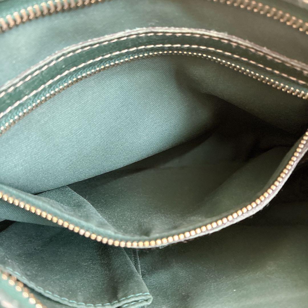 GUCCI Shoulder Bag Purse Sherry Line GG Canvas Leather Beige Authentic