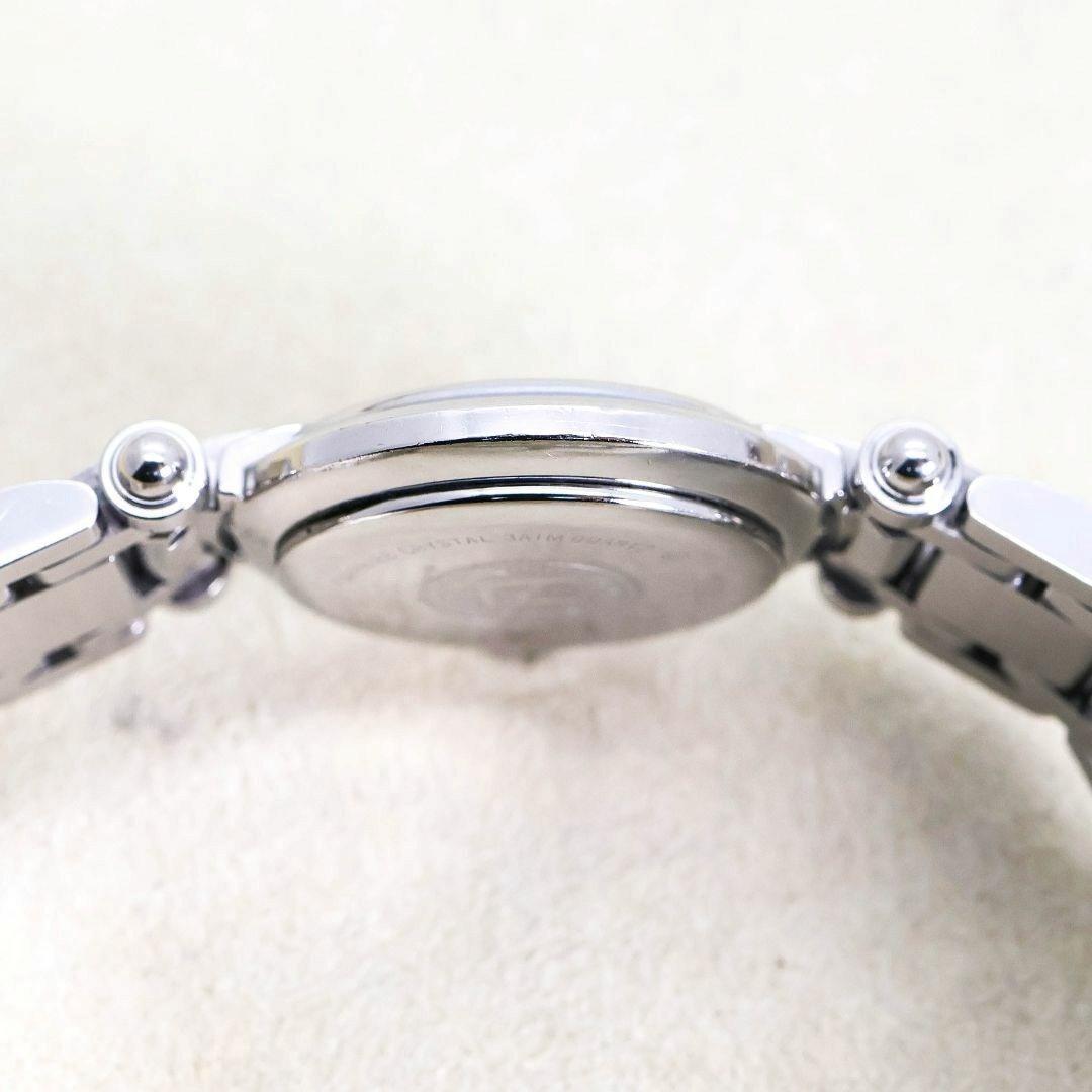 FENDI 750L Watch Wristwatch FF Zucca Logo Black Silver Women's Authentic