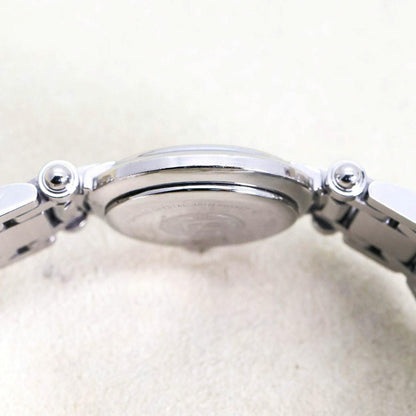 FENDI 750L Watch Wristwatch FF Zucca Logo Black Silver Women's Authentic