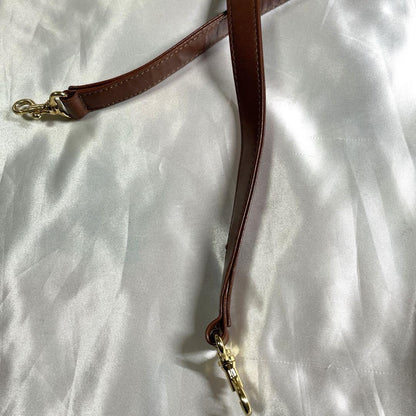 Valentino Garavani Shoulder Bag Purse 2way Leather Brown Authentic