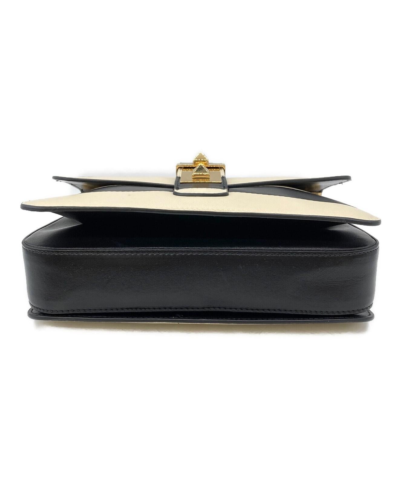 Valentino Garavani Shoulder Bag Purse Leather Authentic