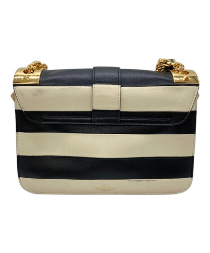 Valentino Garavani Shoulder Bag Purse Leather Authentic