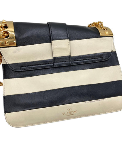 Valentino Garavani Shoulder Bag Purse Leather Authentic