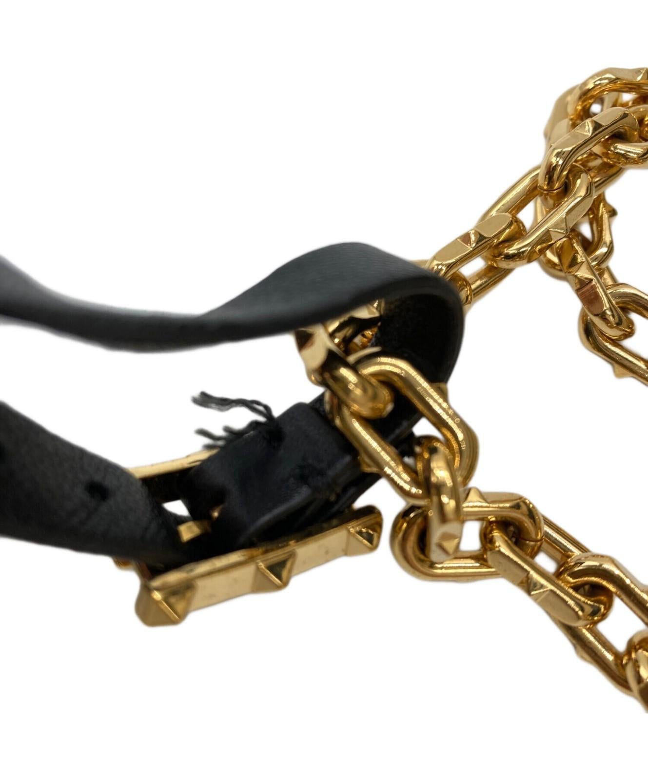 Valentino Garavani Shoulder Bag Purse Leather Authentic