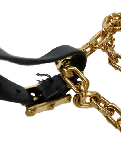 Valentino Garavani Shoulder Bag Purse Leather Authentic