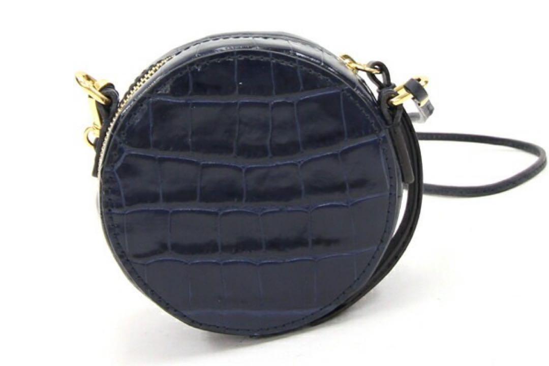 Chloe Shoulder Bag Purse Mini Bag Pouch Navy Authentic