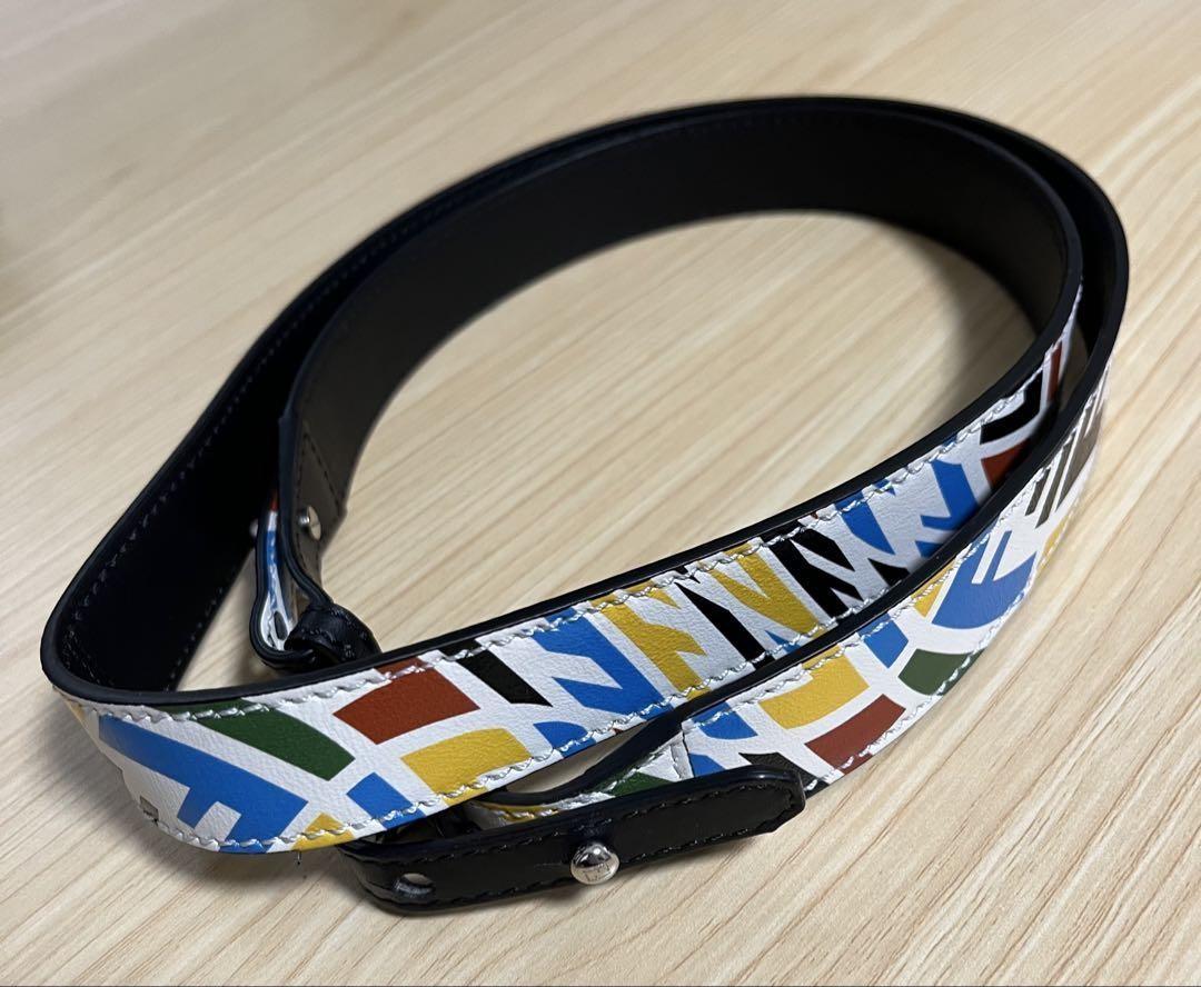 FENDI Shoulder Strap Belt Multicolor Authentic