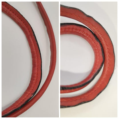 Valentino Shoulder Bag Purse Leather Red Authentic