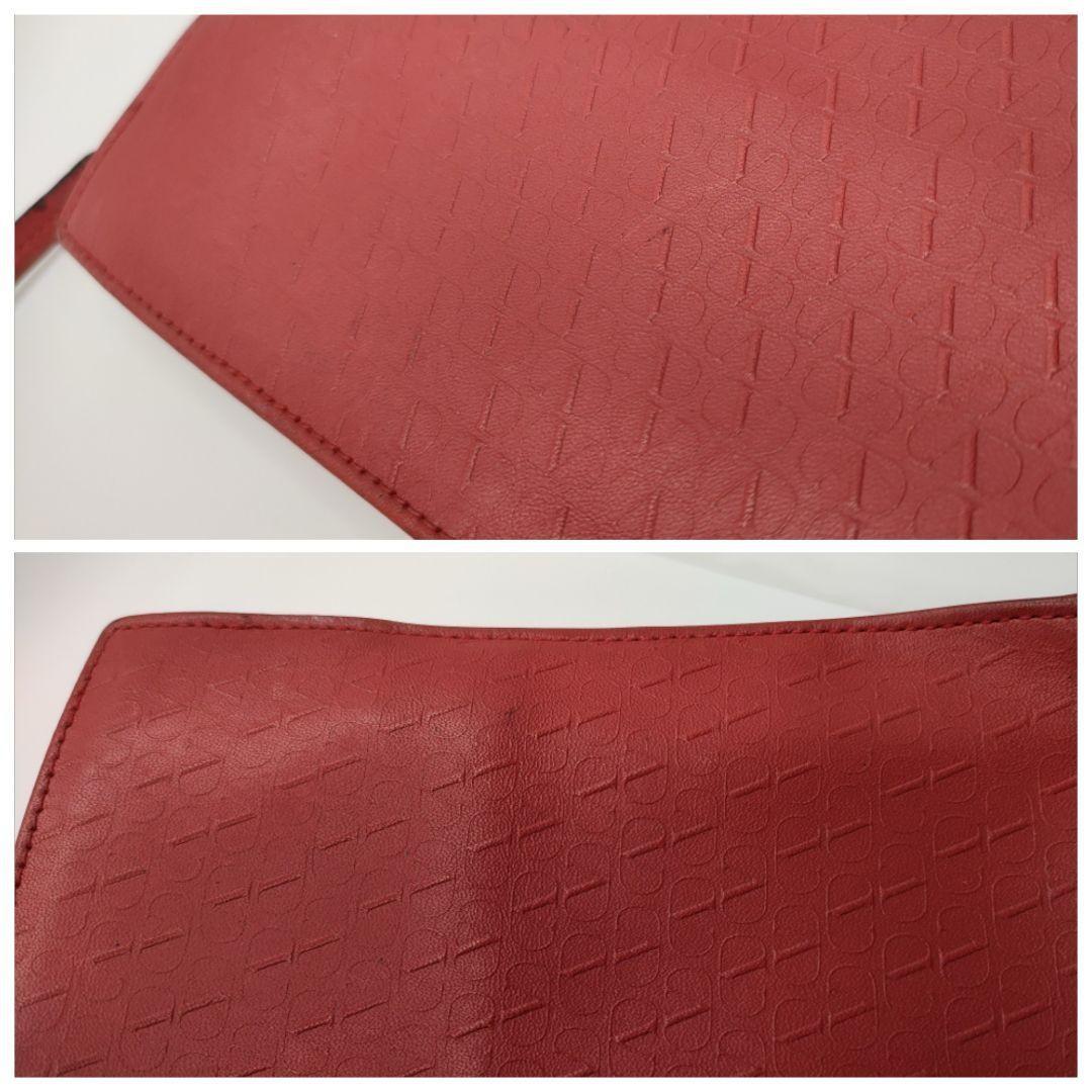 Valentino Shoulder Bag Purse Leather Red Authentic