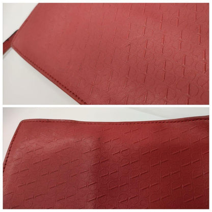 Valentino Shoulder Bag Purse Leather Red Authentic