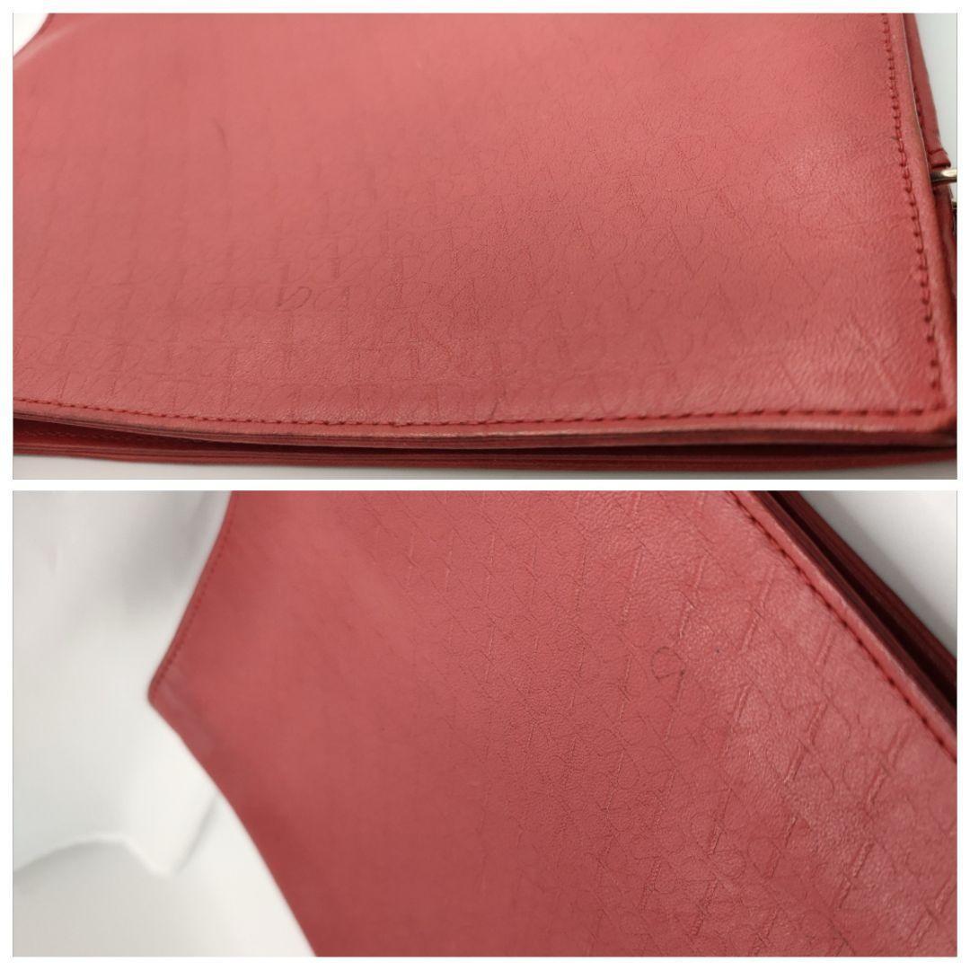 Valentino Shoulder Bag Purse Leather Red Authentic