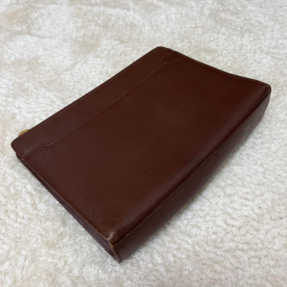 Saint Laurent Clutch Bag Second Bag Circle Logo Authentic