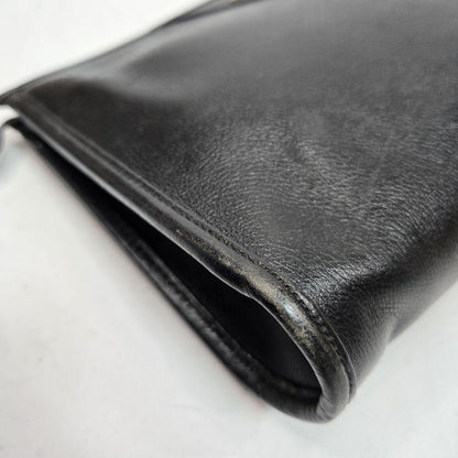 Saint Laurent Clutch Bag Second Bag YSL Cassandra Leather Authentic