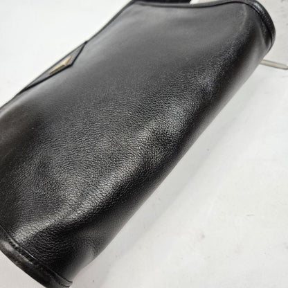 Saint Laurent Clutch Bag Second Bag YSL Cassandra Leather Authentic
