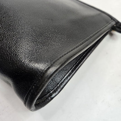 Saint Laurent Clutch Bag Second Bag YSL Cassandra Leather Authentic