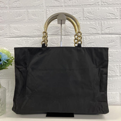 PRADA Hand Bag Tote Purse Logo Nylon Authentic