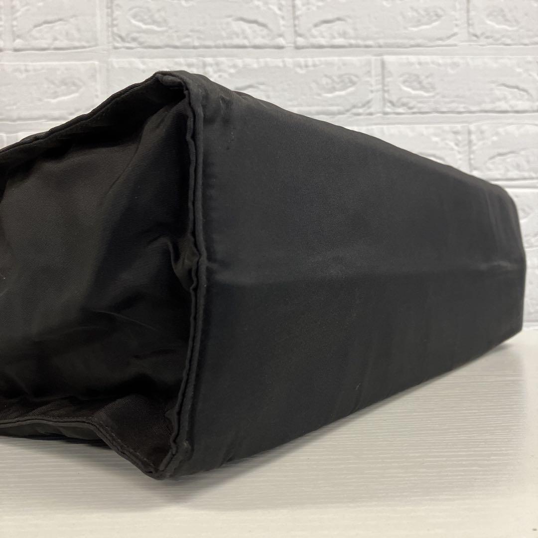 PRADA Hand Bag Tote Purse Logo Nylon Authentic
