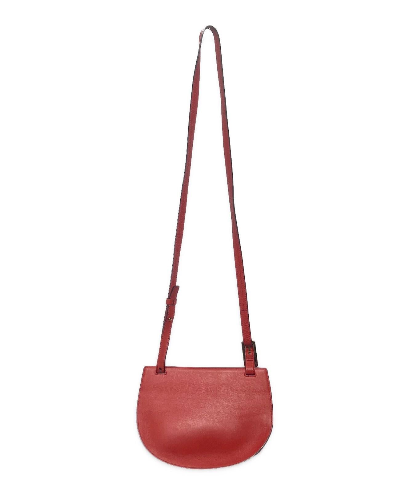 Chloe Shoulder Bag Purse Red Authentic