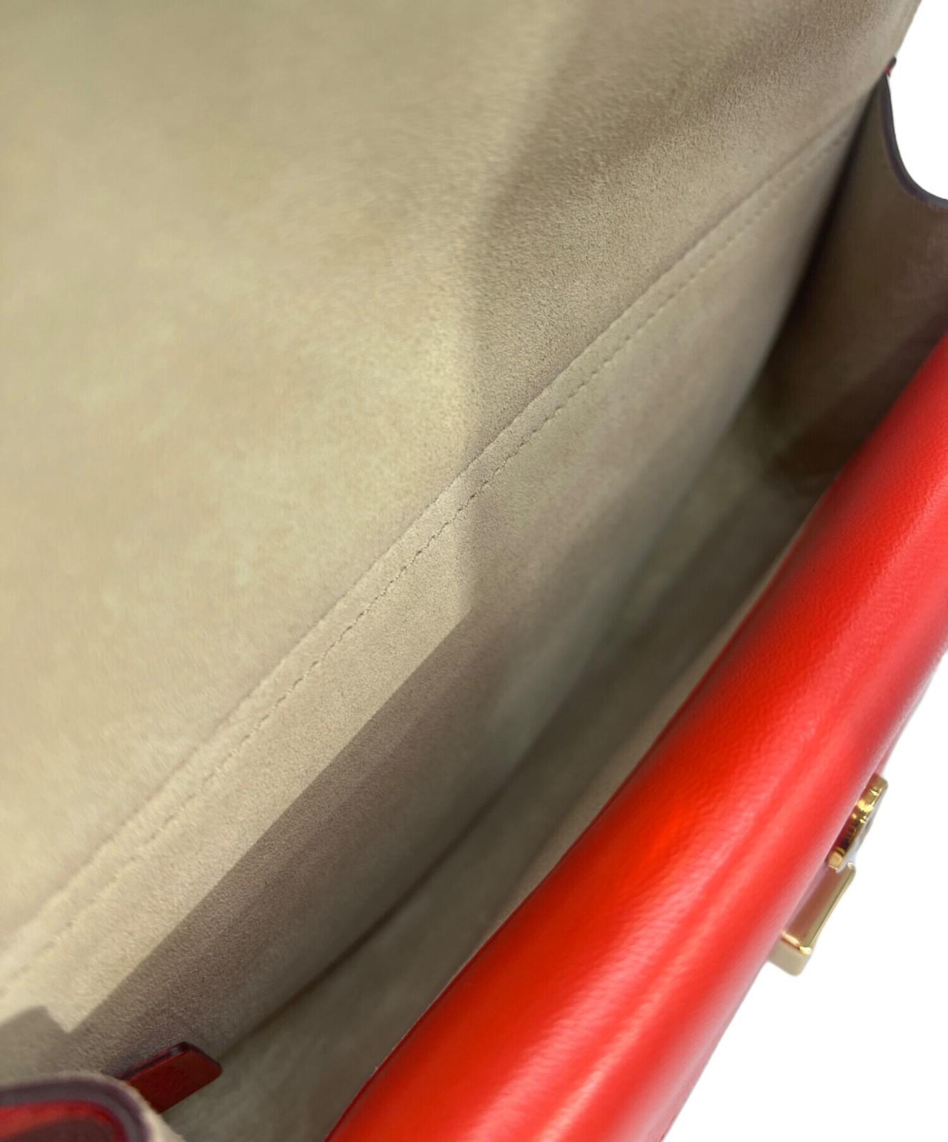 Chloe Shoulder Bag Purse Red Authentic