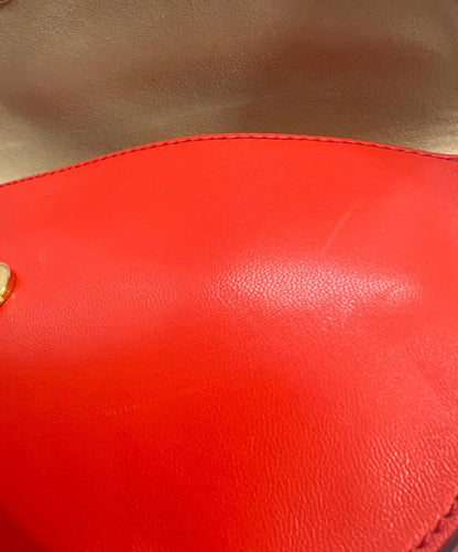 Chloe Shoulder Bag Purse Red Authentic