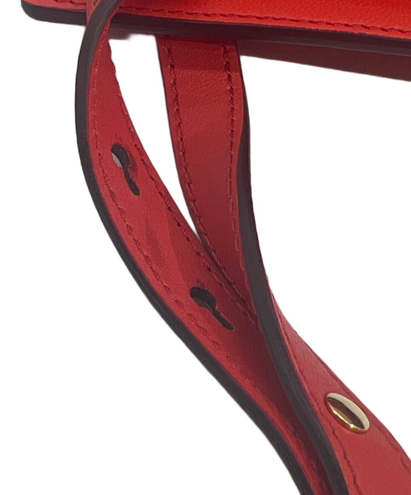 Chloe Shoulder Bag Purse Red Authentic